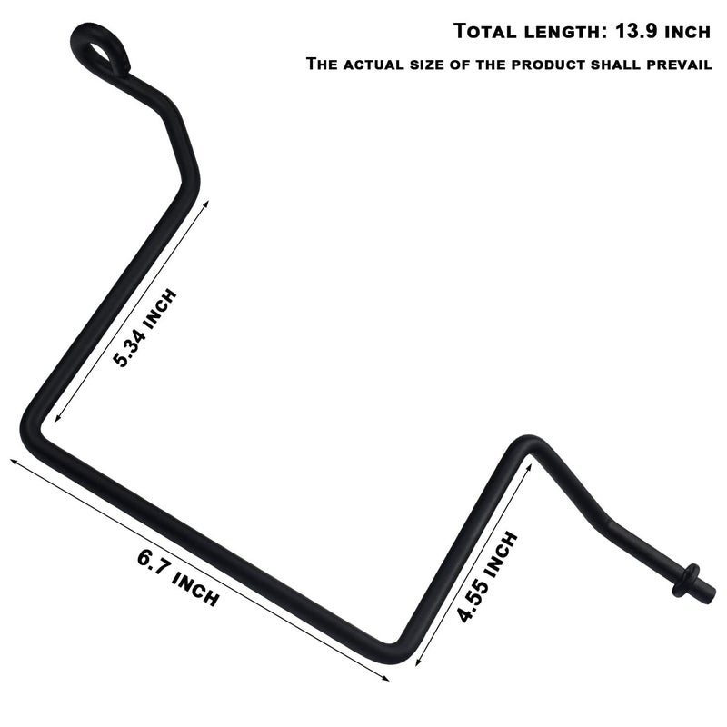 Haiouus 747-04857 42 قضيب حارس الحزام متوافق مع MTD، Troybilt، Yard Man، يستبدل 747-04307، 683-04443، 683-04443-0637 يناسب موديلات LT 1040 1042 1046 1050 - لعام 2003 Cub Cadet LT 1045 46 سطح السفينة - Image 5